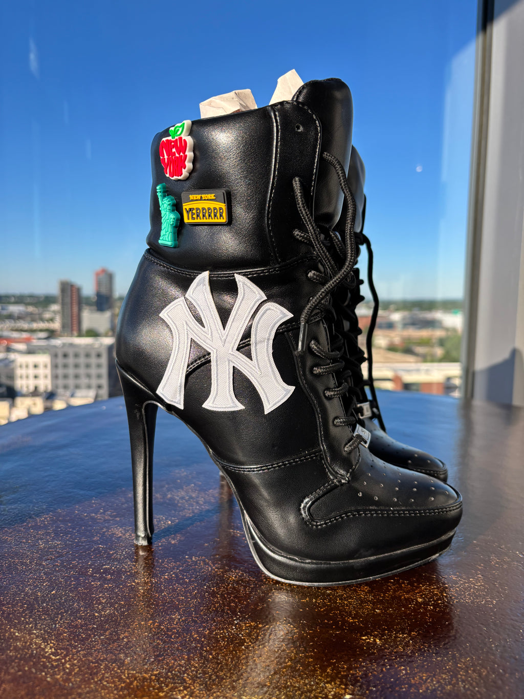 What a Time to Be From New York™ | Custom NY Stiletto Boots