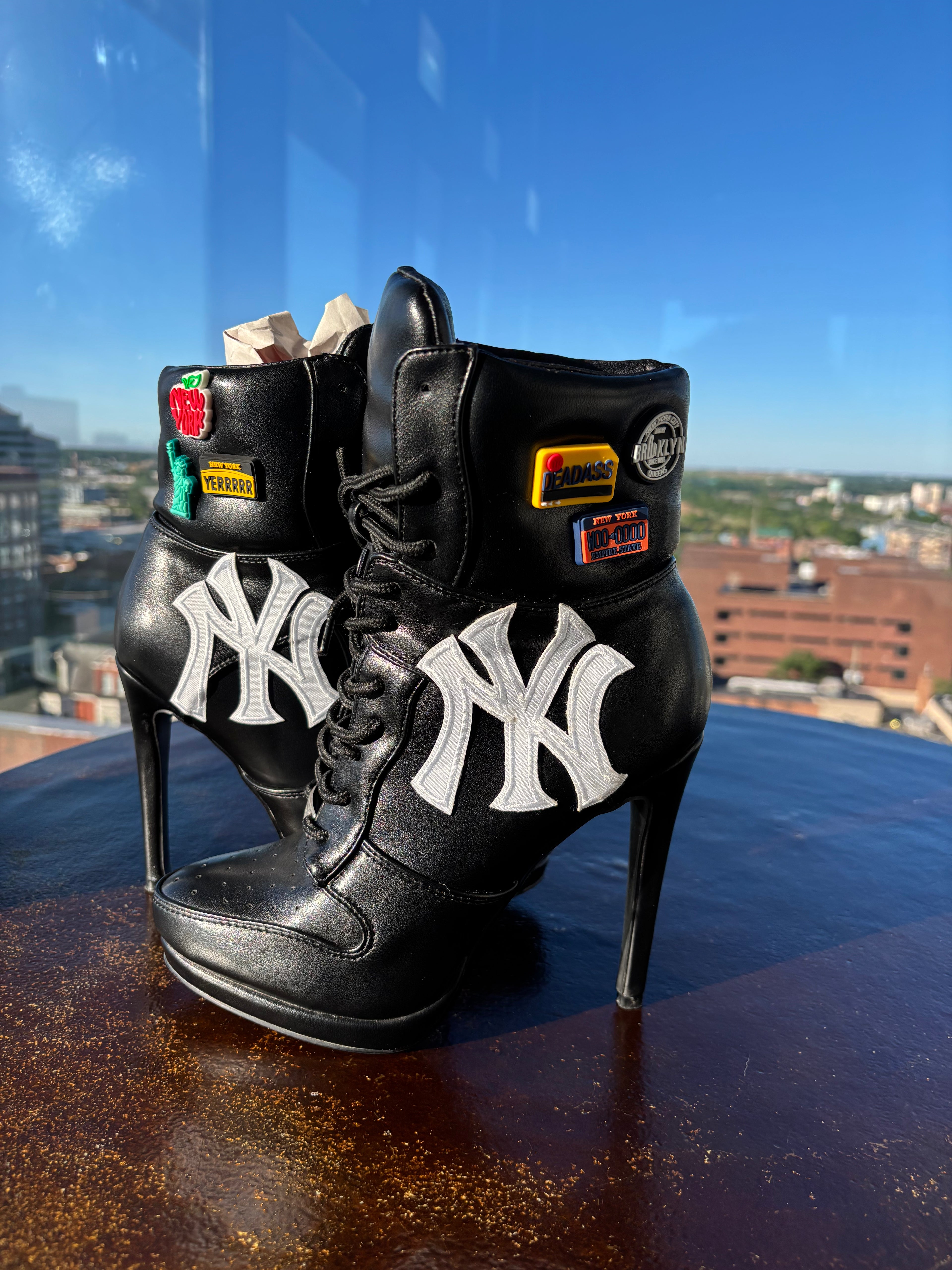 What a Time to Be From New York™ | Custom NY Stiletto Boots