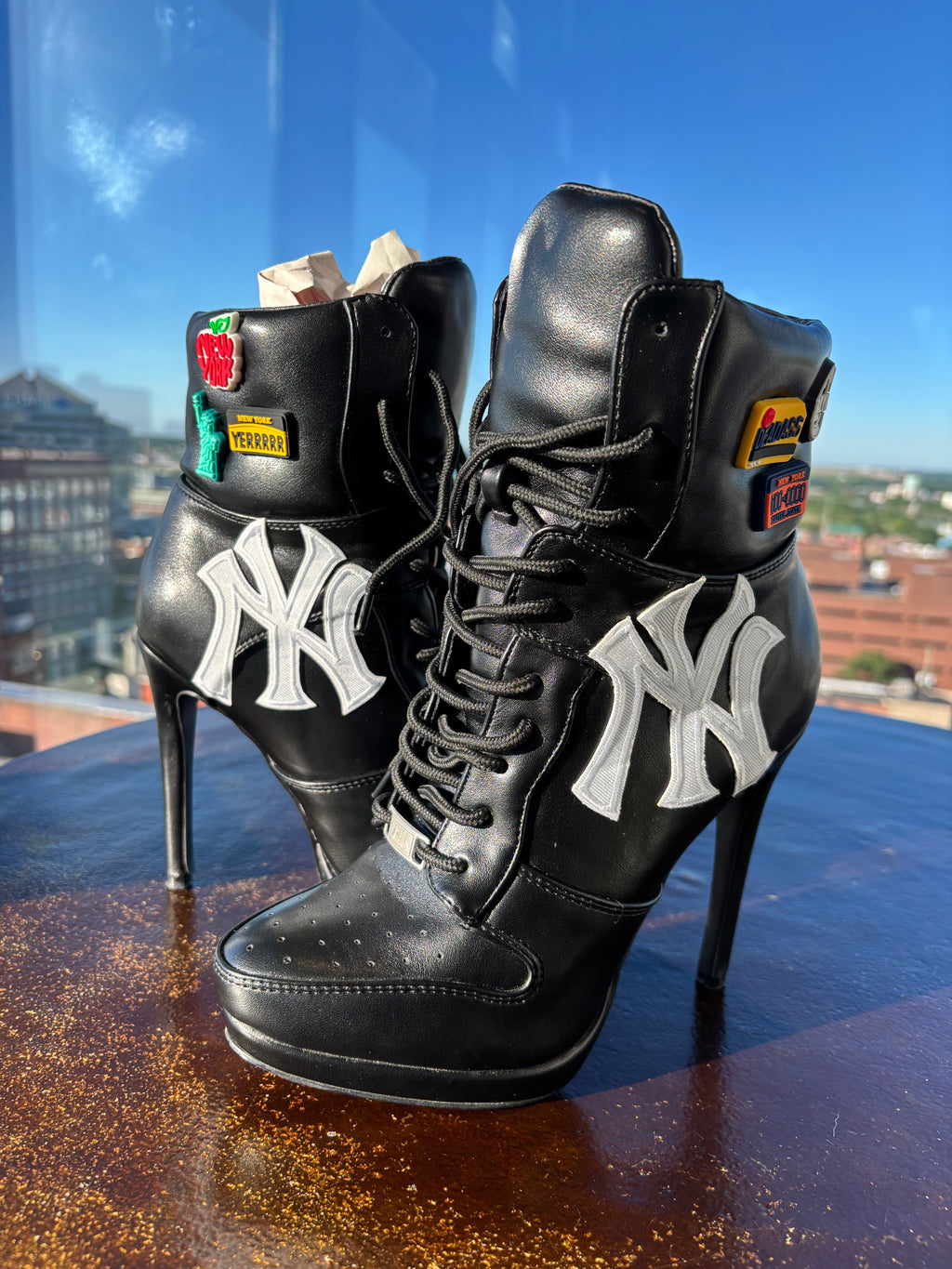What a Time to Be From New York™ | Custom NY Stiletto Boots