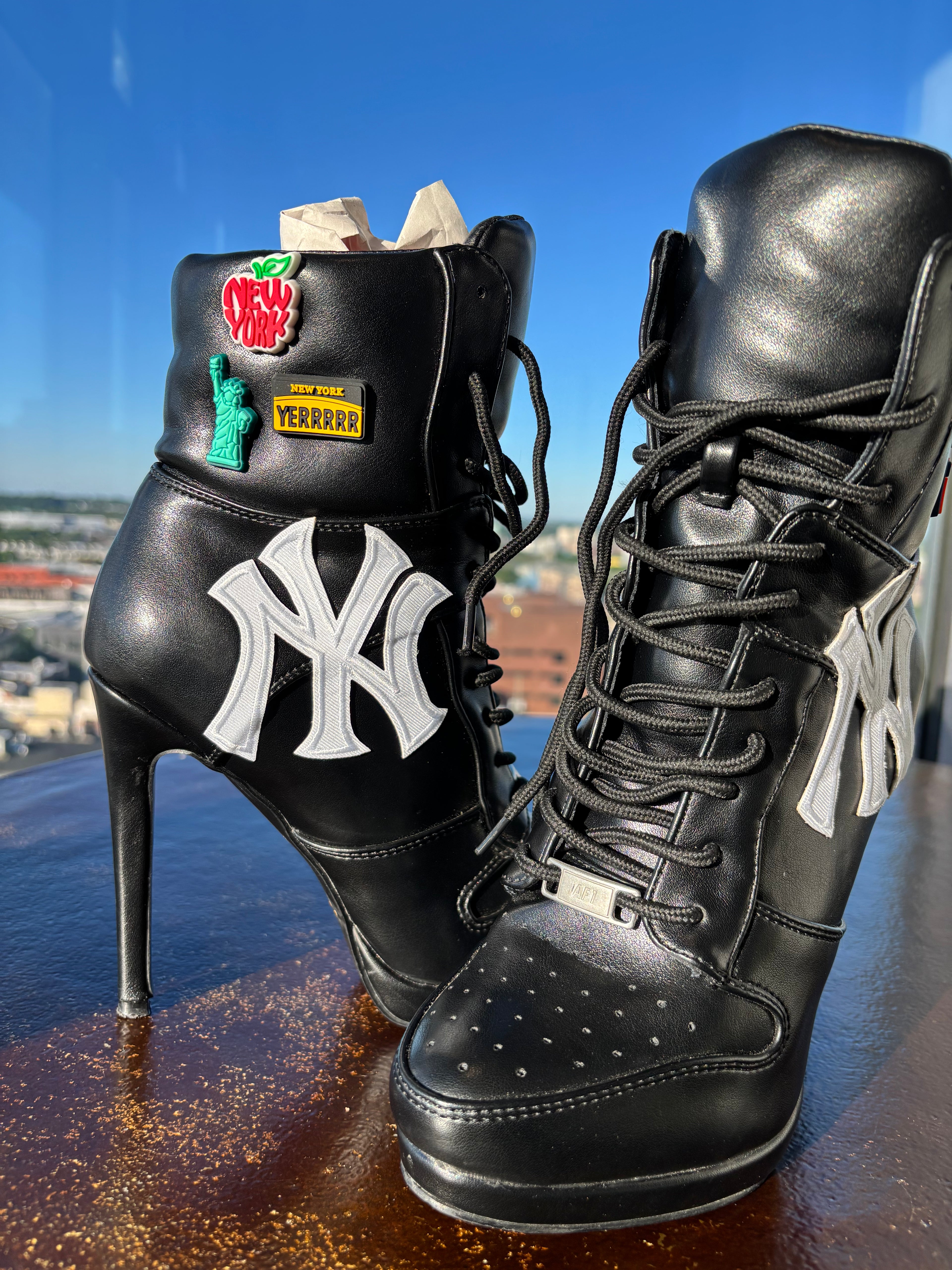 What a Time to Be From New York™ | Custom NY Stiletto Boots